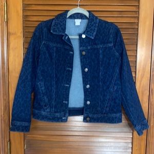 Chicos Cheetah Print Jacket